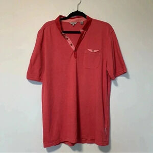 Ted Baker red polo  shirt